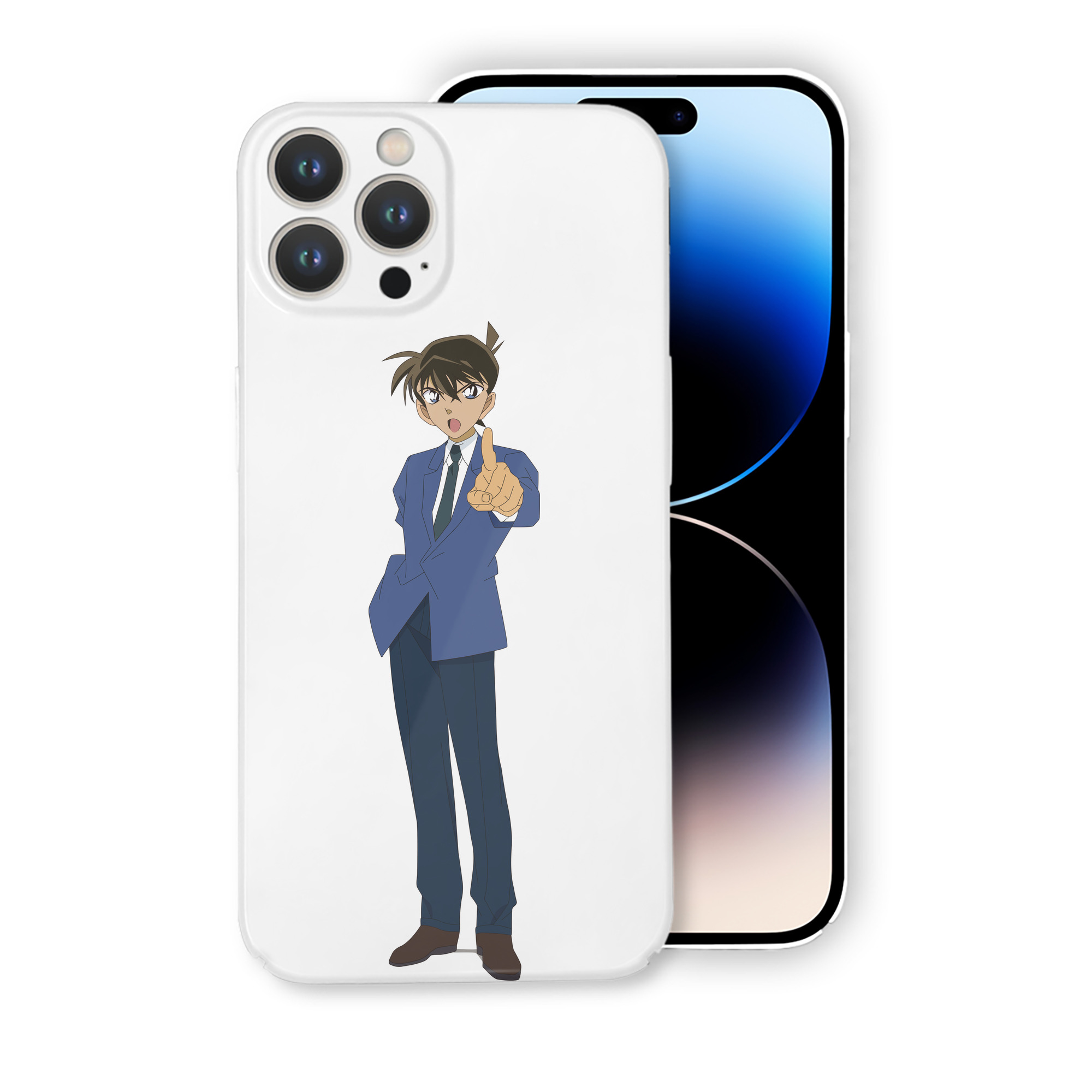 （画像用） 名探偵コナン 江戸川 コナン Detective Conan Conan Edogawa 【iPhone 14シリーズ対応】ハードケース